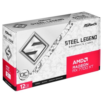 Karta graficzna ASRock Radeon RX 7700 XT Steel Legend 12GB OC