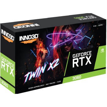 Karta graficzna INNO3D GeForce RTX 3060 TWIN X2 OC 8GB GDDR6