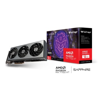 Karta graficzna SAPPHIRE RADEON RX 7700 XT NITRO+ GAMING OC 12GB GDDR6