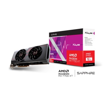 Karta graficzna SAPPHIRE RADEON RX 7700 XT PULSE GAMING 12GB GDDR6 DUAL