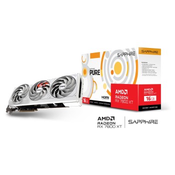 Karta graficzna SAPPHIRE RADEON RX 7800 XT PURE GAMING OC 16GB GDDR6