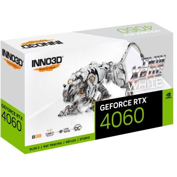 Karta graficzna INNO3D GEFORCE RTX 4060 TWIN X2 OC WHITE