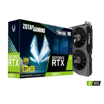 Karta Graficzna ZOTAC GAMING GeForce RTX 3060 Ti Twin Edge OC LHR 8GB GDDR6 (WYPRZEDAŻ)