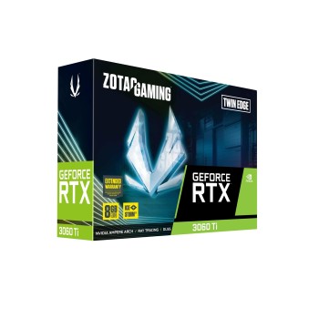 Karta Graficzna ZOTAC GAMING GeForce RTX 3060 Ti Twin Edge LHR 8GB GDDR6 (WYPRZEDAŻ)