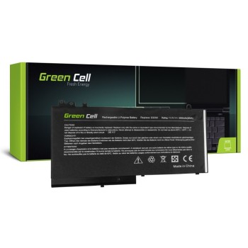 GREEN CELL BATERIA DE117 RYXXH DO DELL LATITUDE 12 5250 E5250 14 E5450 15 E5550 11 3150 3160 2900MAH 10.8V/11.1V