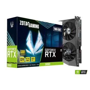 Karta graficzna ZOTAC GAMING GeForce RTX 3060 Twin Edge 12GB GDDR6