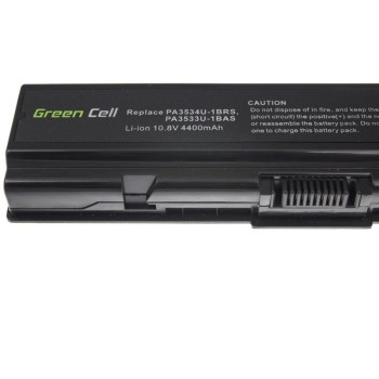 GREEN CELL BATERIA TS01 DO TOSHIBA PA3534U-1BRS 4400 MAH 10.8V