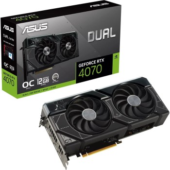 Karta graficzna ASUS Dual GeForce RTX 4070 OC 12GB GDDR6 EVO