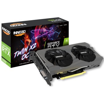 Karta graficzna INNO3D GeForce RTX 3050 TWIN X2 OC 8GB GDDR6