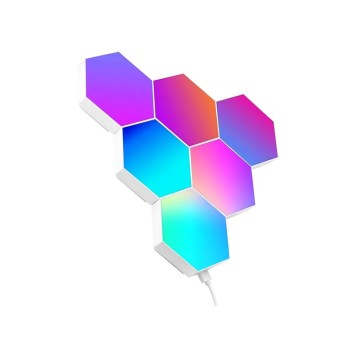 Tracer sześciokątne lampy RGB Ambience -  Smart Hexagon TRAOSW47256