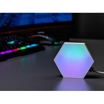 Tracer sześciokątne lampy RGB Ambience -  Smart Hexagon TRAOSW47256