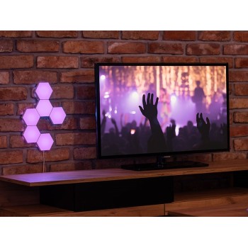 Tracer sześciokątne lampy RGB Ambience -  Smart Hexagon TRAOSW47256