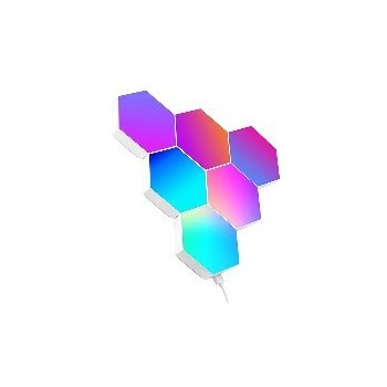 Tracer sześciokątne lampy RGB Ambience -  Smart Hexagon TRAOSW47256