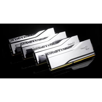 G.SKILL TRIDENT Z5 ROYAL RGB DDR5 2X16GB 7200MHZ CL34 XMP3 SILVER F5-7200J3445G16GX2-TR5S