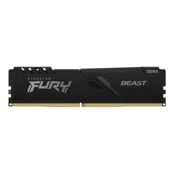 KINGSTON 16GB 2666MHz DDR4 CL16 DIMM 1Gx8 FURY Beast Black KF426C16BB1/16