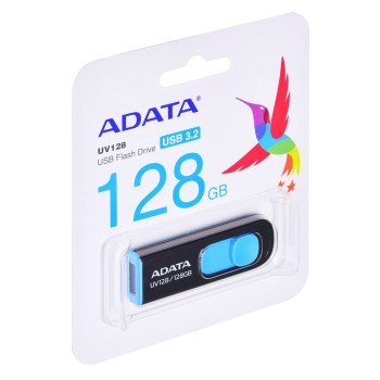 ADATA DashDrive UV128 128GB USB3.0 Black-Blue