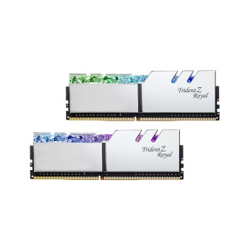 G.SKILL TRIDENTZ ROYAL RGB DDR4 2X16GB 3600MHZ CL18 XMP2 SILVER F4-3600C18D-32GTRS