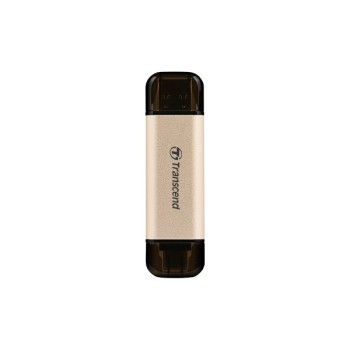 Transcend JetFlash 930C pamięć USB 128GB USB Type-A / USB Type-C 3.2 Gen 1 (3.1 Gen 1) Złoto