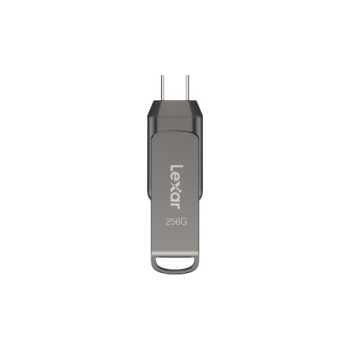 Lexar JumpDrive LJDD400256G-BNQNG pamięć USB 256 GB USB Type-C 3.2 Gen 1 (3.1 Gen 1) Szary