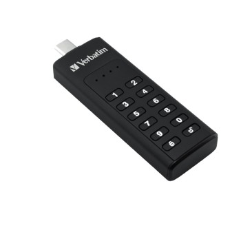 KEYPAD SECURE USB 3.1 DRIVE/256-BIT AES ENCRY 64GB USB-C