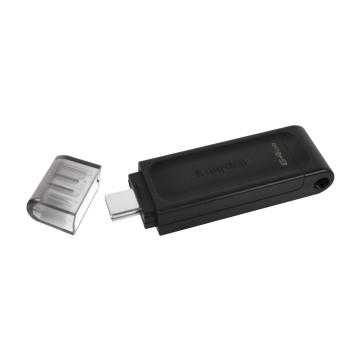 KINGSTON FLASH 64GB USB-C 3.2 Gen1 DataTraveler 70