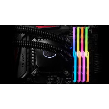 G.SKILL TRIDENTZ RGB DDR4 128GB 4X32GB 3200MHZ CL16 XMP2 F4-3200C16Q-128GTZR