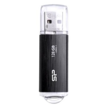 Pendrive Silicon Power Blaze B02 128GB USB 3.1 kolor czarny (SP128GBUF3B02V1K)