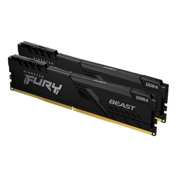 KINGSTON 32GB 2666MHz DDR4 CL16 DIMM (Kit of 2) FURY Beast Black KF426C16BBK2/32